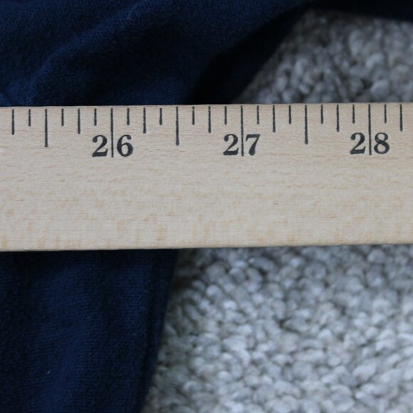 Cabela's Shirt Mens XL Blue Deerskin Soft Chamois Cotton Shacket L/S Button - Picture 10 of 12